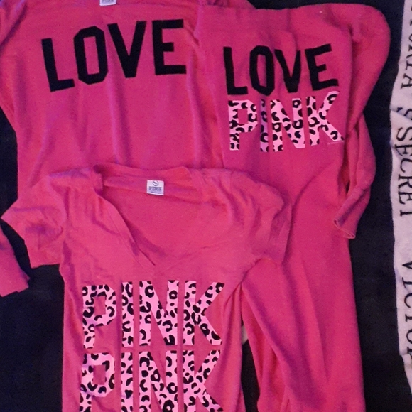 VICTORIA SECRET PINK 3PIECE MATCHING SET - Picture 2 of 6